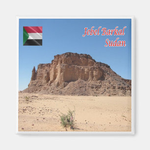 SzD005 JEBEL BARKAL, Sudan, Africa, Fridge Magnet