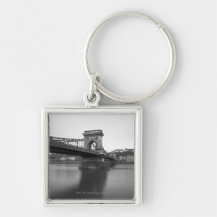 Szechenyi Chain Bridge and Danube Keychain