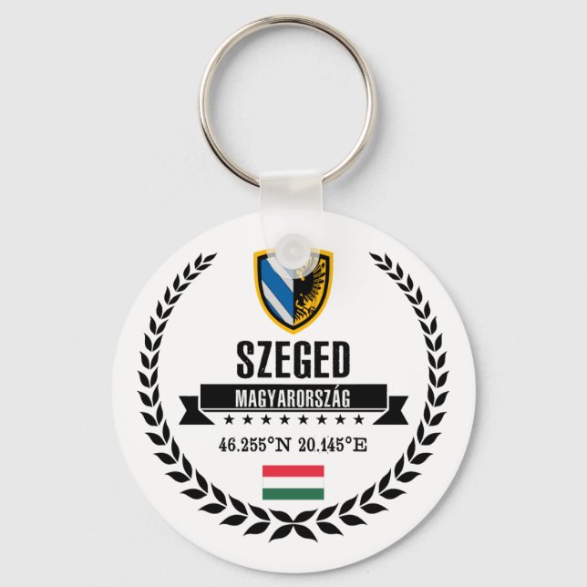 Szeged Keychain (Front)