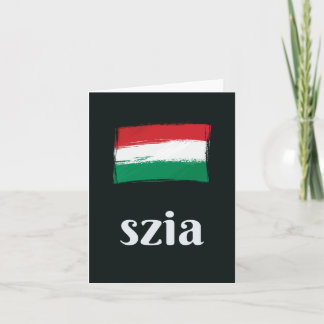 Szia (hello in Hungarian) Hungary  Card