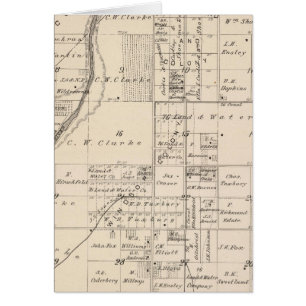 T16S R23E Tulare County Section Map