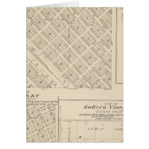 T16S R24E Tulare County Section Map