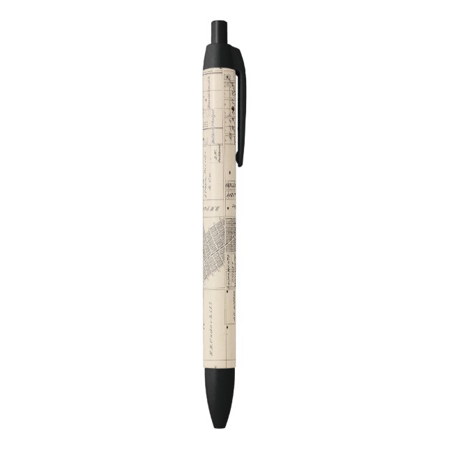 T17S R23E Tulare County Section Map Black Ink Pen (Bottom (Vertical))