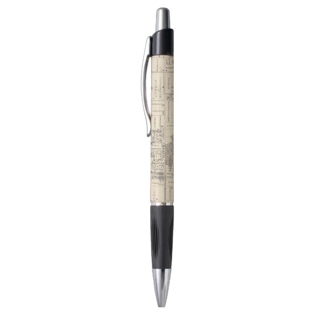 T17S R23E Tulare County Section Map Pen (Top (Vertical))
