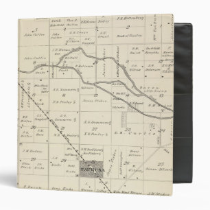 T17S R25E Tulare County Section Map Binder