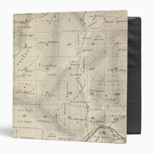 T17S R27E Tulare County Section Map Binder