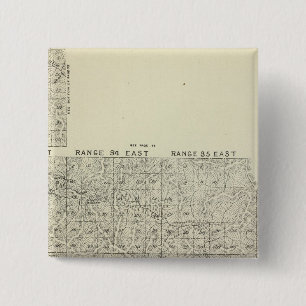 T1820S R3236E Tulare County Section Map 2 Inch Square Button