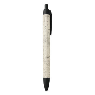 T18S R28E Tulare County Section Map Black Ink Pen