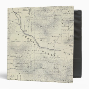 T19S R27E Tulare County Section Map Binder