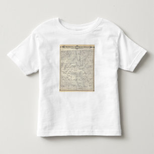 T19S R28E Tulare County Section Map Toddler T-shirt