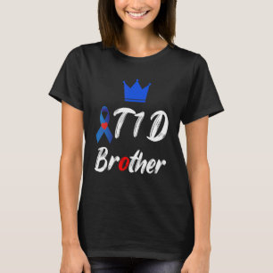 T1d Brother , Type 1 Diabetes Awareness In Novembe T-Shirt
