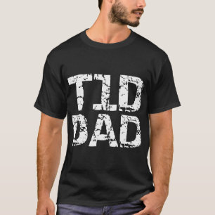 T1D Dad for Men Distressed Type 1 Diabetes Father T-Shirt
