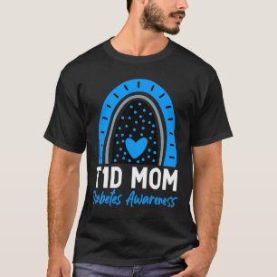T1d Diabetes Day Costumes Type 1 Diabetic Mom Wife T-Shirt