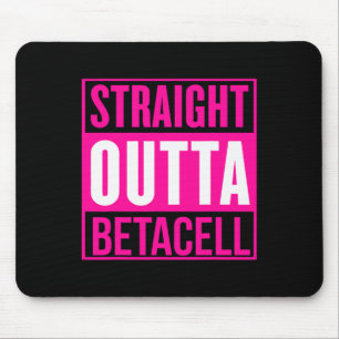 T1D Diabetic Type 1 Diabetes Awareness Men Women F Mouse Pad