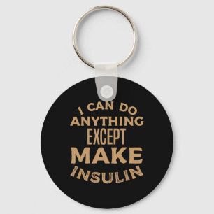 T1d Diabetic Type 1 Diabetes Awareness Men Women K Keychain