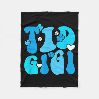 T1d Gigi T1d Diabetes Warrior Gigi Type 1 Diabetes Fleece Blanket