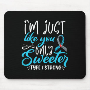 T1d Kids Diabetes Awareness  Mouse Pad