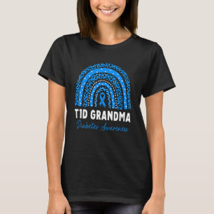 T1D Mom Diabetes Awareness Type 1 Diabetes Grandma T-Shirt