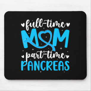 T1d mom proud t1d mama type one diabetes warrior mouse pad