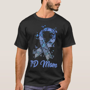 T1d Mom Tee Type 1 Diabetic Support Diabetes Aware