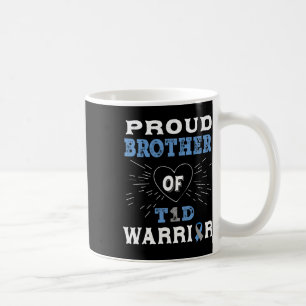 T1d Proud Brother Diabetes Awareness Type 1 Insuli Coffee Mug