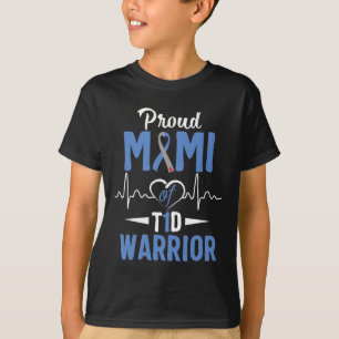T1D Proud Mimi Diabetes Awareness Type 1 Insulin P T-Shirt