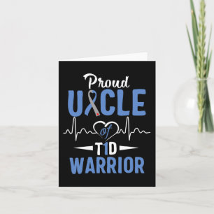 T1D Proud Uncle Diabetes Awareness Type 1 Insulin Card