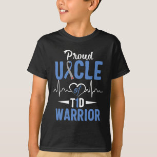 T1D Proud Uncle Diabetes Awareness Type 1 Insulin T-Shirt