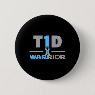 T1d Quote Fun Type 1 Diabetes 2 Inch Round Button
