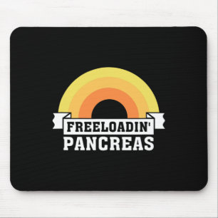 T1D Type 1 Diabetes Awareness Freeloading Pancreas Mouse Pad