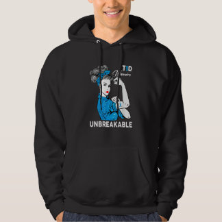 T1D Type 1 diabetes Awareness Type 1 Diabetes 7 Hoodie