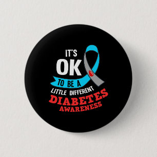 T1d Type 1 Diabetes Gift Diabetic Awareness 1 2 Inch Round Button