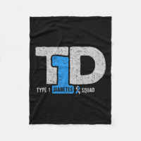 T1d Type 1 Diabetes Squad Awareness Ribbon Gift