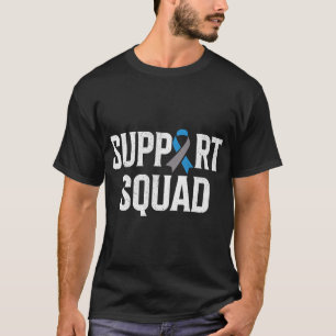 T1D Warrior Support Squad Type One Diabetes Awaren T-Shirt