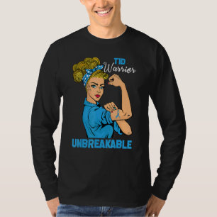T1d Warrior Type 1 Diabetes Awareness Day Unbreaka T-Shirt