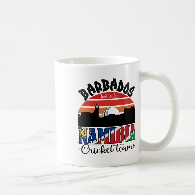 T20 Cricket Guyana Host To The Namibia Cricket Tea Coffee Mug (Right)