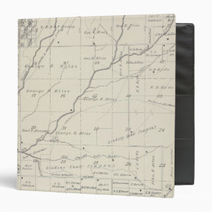 T20S R25E Tulare County Section Map Binder