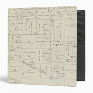 T20S R26E Tulare County Section Map Binder