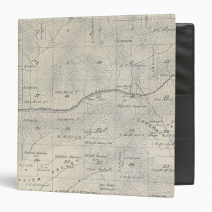 T20S R28E Tulare County Section Map Binder