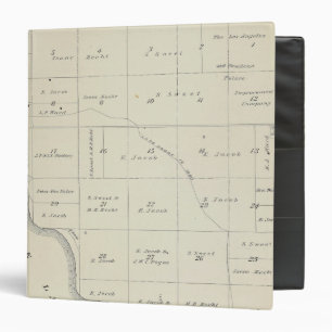 T21S R22E Tulare County Section Map Binder