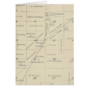 T23S R23E Tulare County Section Map