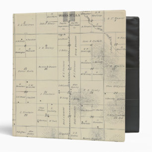 T23S R27E Tulare County Section Map Binder
