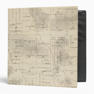 T23S R28E Tulare County Section Map Binder