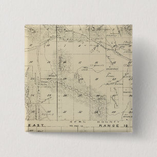 T24S R1619E Tulare County Section Map 2 Inch Square Button