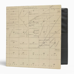 T24S R22E Tulare County Section Map Binder