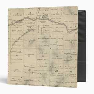 T24S R27E Tulare County Section Map Binder