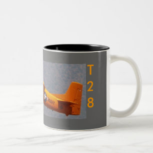 T28 Yellow POC, T28, T28 Two-Tone Coffee Mug
