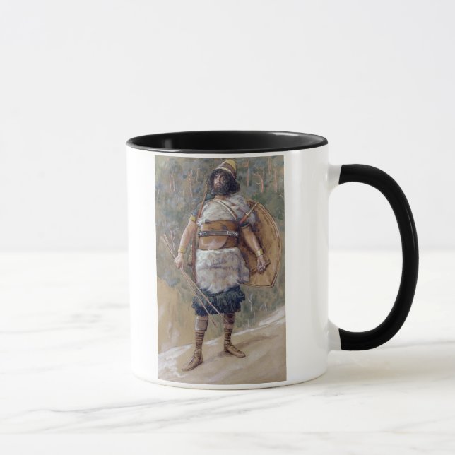 T30121 An Old Testament Warrior (w/c on paper) Mug (Right)