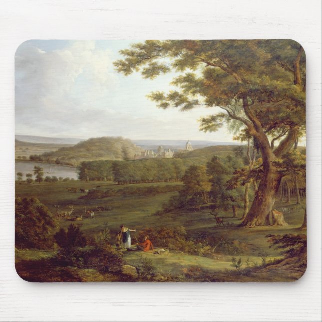 T31507 View from the North West of Castle Howard, Mouse Pad (Front)
