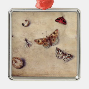 T31566 A Study of Various Insects, Fruit and Anima Metal Ornament